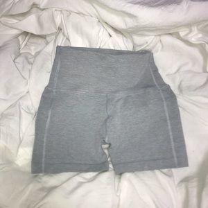Alphalete cloud grey revival shorts